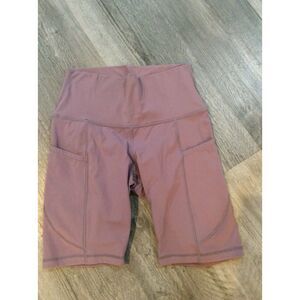 Womens Bike Bicycle Cycle Shorts Purple Small S Girly